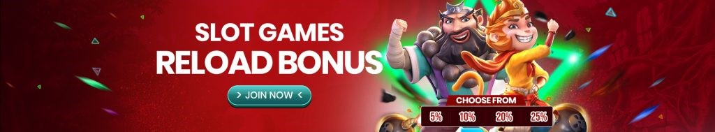 Slot Games Reload Bonus - Red18