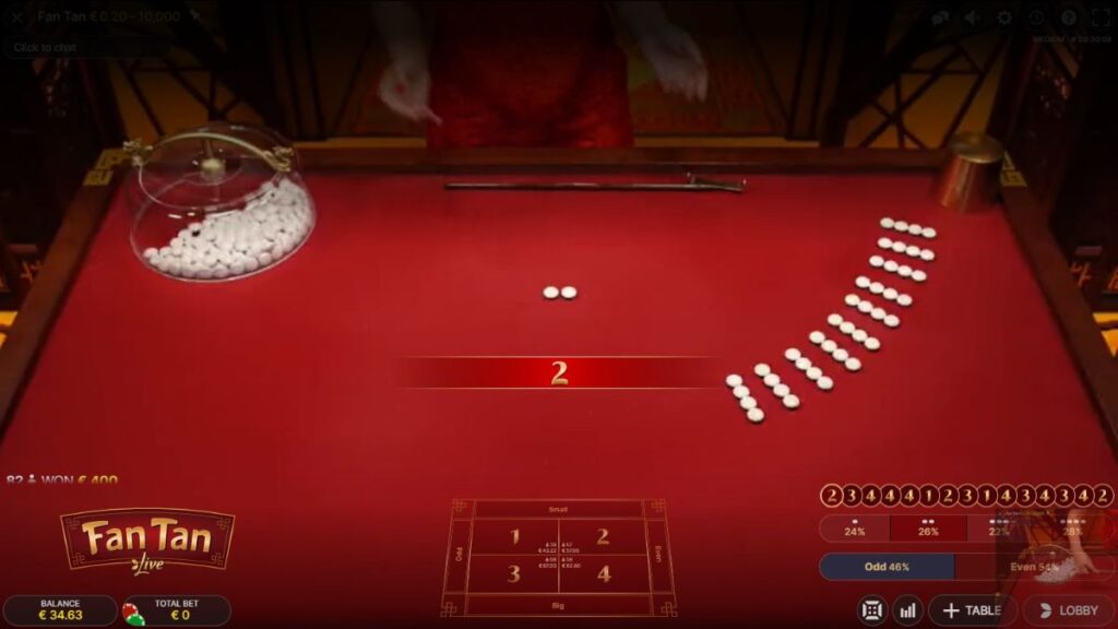 How to play Fan Tan At Top Online Casino Singapore?
